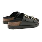Tamanco Feminino Moleca Preto Tiras Largas Moderno
