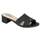 Tamanco Feminino Moleca Saltinho Bloco Baixo Slide Básico