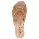 Tamanco Feminino Napa Pele Stretch Flat Modare - 7127246