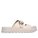 Tamanco Feminino Pegada Couro Levitech Off White/Bege Tamanco Feminino Pegada Couro Levitech Off White/Bege