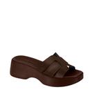 Tamanco Feminino Plataforma Anabela Leve Moleca 5503.119