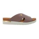 Tamanco Feminino Plataforma Usaflex Couro