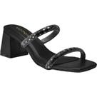 Tamanco Feminino Salto Bloco Médio Metalizado Moda 171-011 Via Marte Tamanco Feminino Salto Bloco Médio Metalizado Moda 171-011 Via Marte