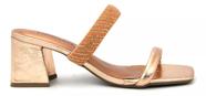 Tamanco Feminino Salto Grosso Via Marte 100010 5830100