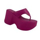 Tamanco Feminino Sandália Plataforma Flatform Chinelo de dedo Moda primavera verão super leve