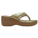Tamanco Feminino Softli com Tira Acolchoada e Salto Flatform
