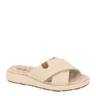 Tamanco Feminino Tiras Cruzadas Conforto Modare 7222.100 - Creme - 36