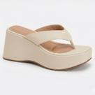 Tamanco Feminino Vizzano Plataforma de Dedo Salto Anabela Original - Tamanco Feminino Vizzano Plataforma de Dedo Salto Anabela Original -