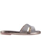 Tamanco Feminino Zariff Rasteiro 1686004 Ouro Light