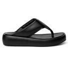 Tamanco Flat Form Papete Blogueira Preta Tamanco Flat Form Papete Blogueira Preta