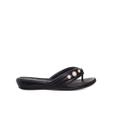 Tamanco Flat Piccadilly Camila Wide Fit Preto Tamanco Flat Piccadilly Camila Wide Fit Preto
