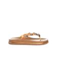 Tamanco Flat Pixolé Bronze