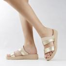 Tamanco Flatform Couro