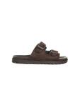 Tamanco Flatform Pixolé Fivelas Brk Verde