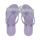 Tamanco Mini Melissa Harmonic M-Lover Infantil Lilás Perolado