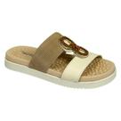 Tamanco Modare Feminino Ultraconforto 7178.107 Tan/Creme