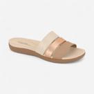 Tamanco Modare Flat Conforto Creme Tamanco Modare Flat Conforto Creme