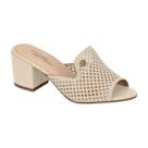 Tamanco Modare Salto Bloco 7109.475 Feminino Creme Tamanco Modare Salto Bloco 7109.475 Feminino Creme