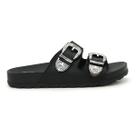 Tamanco Moleca 5436.402 Fivela Flat Flatform Papete Feminino