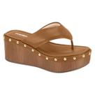 Tamanco Moleca Plataforma Dedo Feminino Confortável Casual