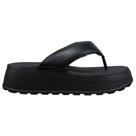 Tamanco Moleca Plataforma Tiras Largas Feminino Preto
