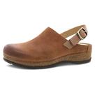 Tamanco Mule Sling-Back Merrin Feminino Dansko Couro Caramelo Tamanho 11,5-12 Tamanco Mule Sling-Back Merrin Feminino Dansko Couro Caramelo Tamanho 11,5-12
