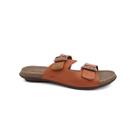 Tamanco New Face Conforto de Couro 22705 Damasco/Ambar