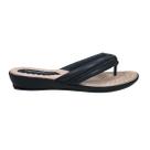 Tamanco Piccadilly Anabela Baixo Soft Feminino Preto