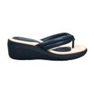 Tamanco Piccadilly Anabela Medio Soft Feminino Preto