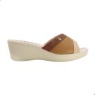 Tamanco Piccadilly Feminino Plataforma Marrom Conhaque Tamanco Piccadilly Feminino Plataforma Marrom Conhaque