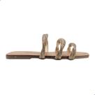 Tamanco Rasteira Feminino Melshoes T/06 Bronze Tamanco Rasteira Feminino Melshoes T/06 Bronze