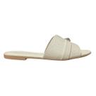 Tamanco Rasteira Feminino Ramarim 24-14201 Creme