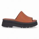 Tamanco Salto Médio Piccadilly Maxi 249002 Feminino - Preto/Marrom