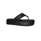 Tamanco Via Marte Flatform 23-18416 Preto
