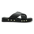 Tamanco Via Uno Original Papete Flat Baixo Moda Feminino 042