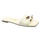 Tamanco Vizzano Feminino Off White Estilo e Brilho