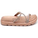 Tamanco Vizzano Flatform Tiras Brilho Feminino 6459318