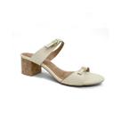 Tamanco Vizzano Salto Bloco 6291.1190 Branco Off