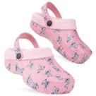 Tamancos Disney Stitch forrados de lã para meninas rosa tamanho 31/32 UE