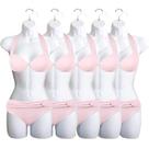 Tamanho da roupa Mannequin DisplayTown Female Torso S-M branca x5