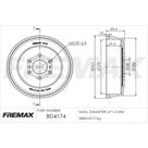 Tambor de freio Traseiro Nissan Frontier 2017 a 2024 FREMAX