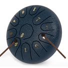 Tambor de língua de aço Amkoskr Rain Drum de 6 polegadas 11 notas C Major