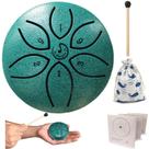 Tambor de língua de aço Everjoys Rain Drum 6 Notes de 3 polegadas com bolsa