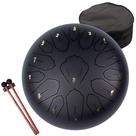 Tambor de língua de aço LOMUTY 15 notas C-Major com livro de música e bolsa Tambor de língua de aço LOMUTY 15 notas C-Major com livro de música e bolsa