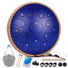 Tambor de língua de aço Natraldrum 15 Notes 35 cm com bolsa de livros de música Tambor de língua de aço Natraldrum 15 Notes 35 cm com bolsa de livros de música