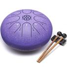Tambor de língua de aço PUJONI Instrumento musical de 6 polegadas e 8 notas