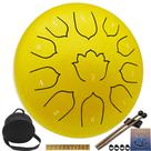 Tambor de lingueta de aço LONCHAN Rain Drum de 8 polegadas e 11 notas com bolsa Tambor de lingueta de aço LONCHAN Rain Drum de 8 polegadas e 11 notas com bolsa
