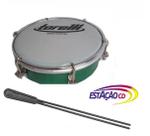 Tamborim 6 ''Torelli TT404VD - Pl Leitosa e Baqueta Dupla