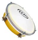 Tamborim Izzo 6 Pol Abs C/pele Leitosa Amarelo 3691am