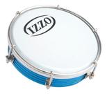 Tamborim IZZO 6 polegadas ABS com Pele Leitosa AZUL - 3691